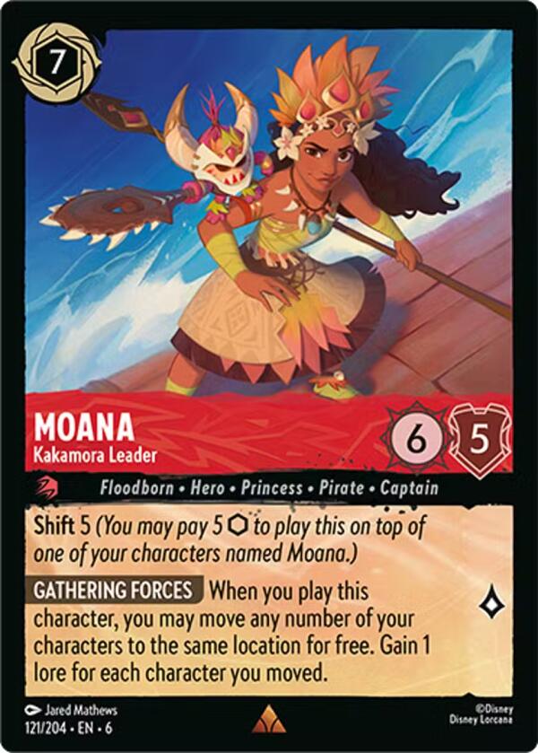 Moana - Kakamora Leader (121/204) [Azurite Sea] | Odin's Place