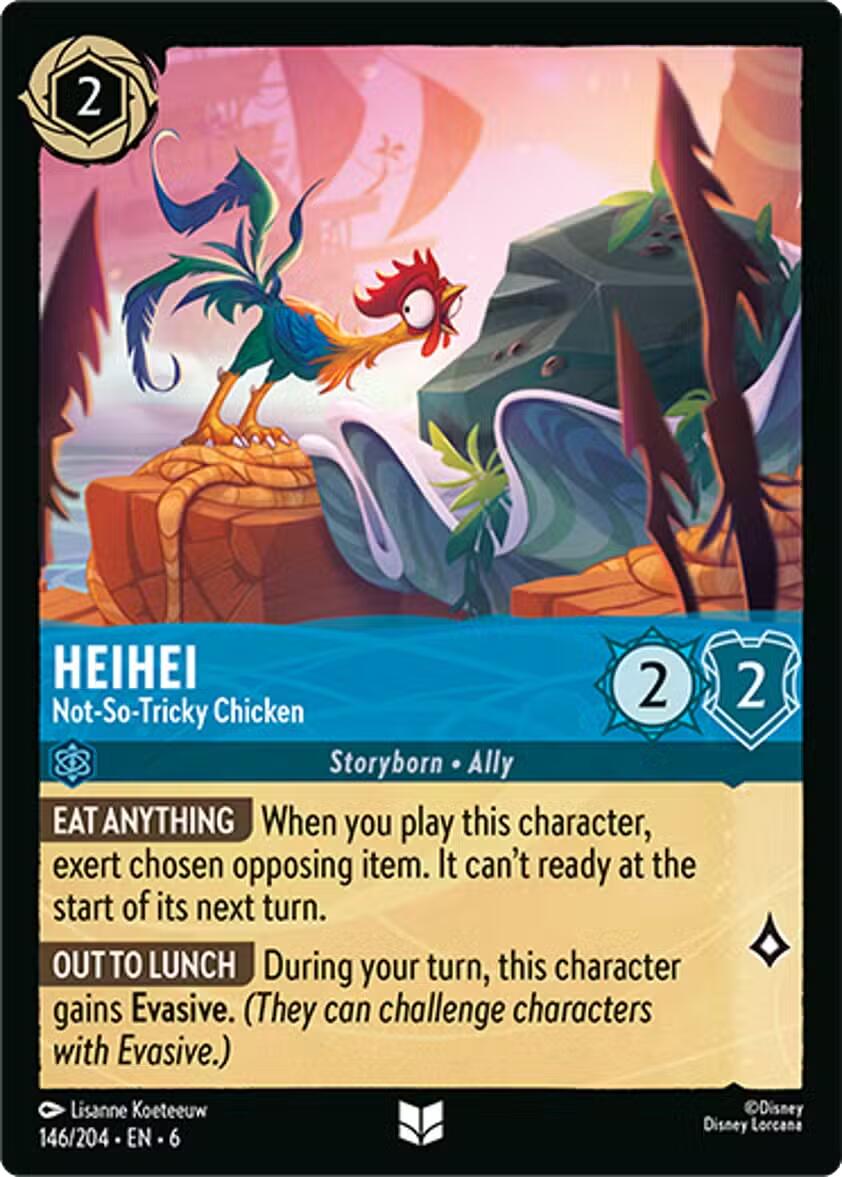 HeiHei - Not-So-Tricky Chicken (146/204) [Azurite Sea] | Odin's Place