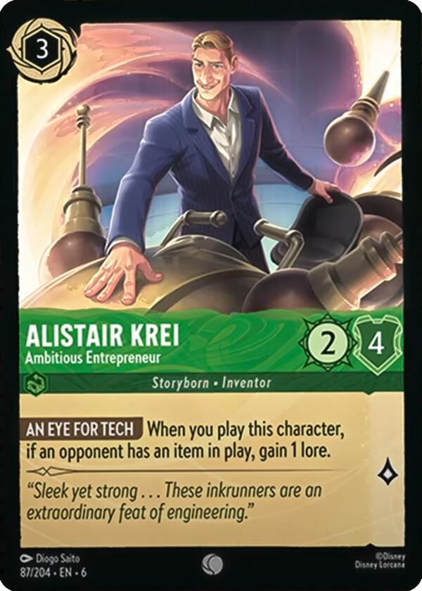 Alistair Krei - Ambitious Entrepreneur (87/204) [Azurite Sea] | Odin's Place