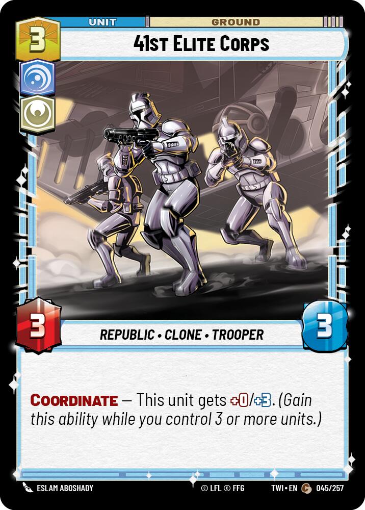 41st Elite Corps (045/257) (045/257) [Twilight of the Republic] | Odin's Place