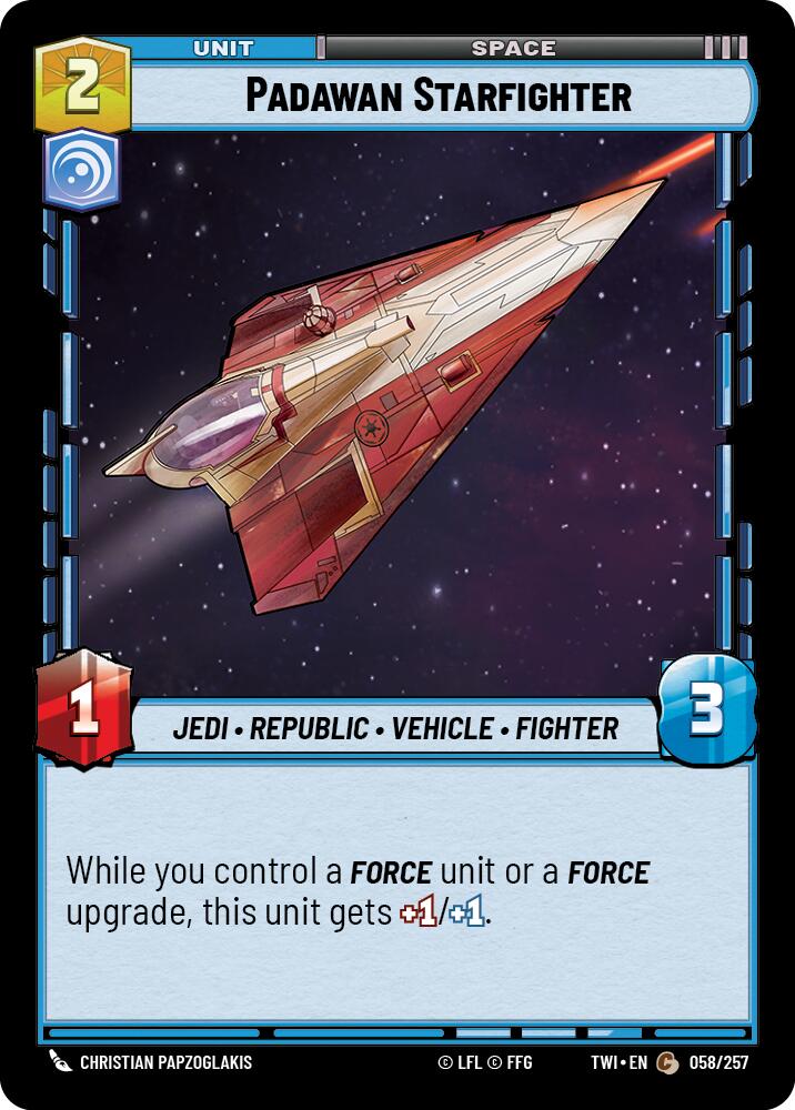 Padawan Starfighter (058/257) (058/257) [Twilight of the Republic] | Odin's Place