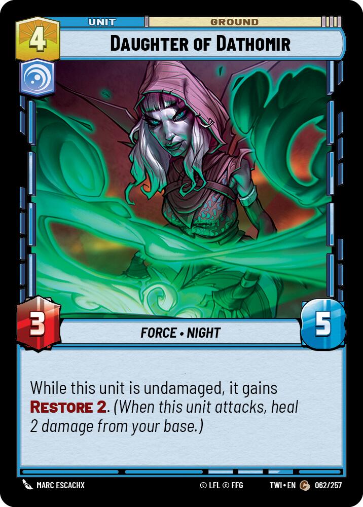 Daughter of Dathomir (062/257) (062/257) [Twilight of the Republic] | Odin's Place
