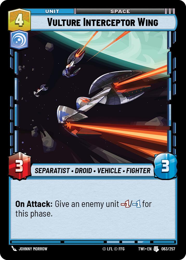 Vulture Interceptor Wing (063/257) (063/257) [Twilight of the Republic] | Odin's Place