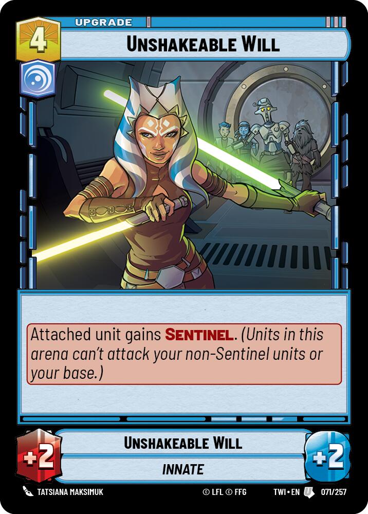 Unshakeable Will (071/257) (071/257) [Twilight of the Republic] | Odin's Place