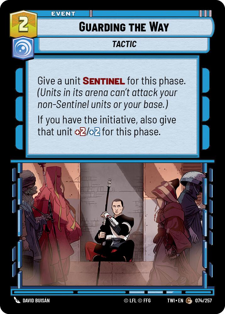 Guarding the Way (074/257) (074/257) [Twilight of the Republic] | Odin's Place