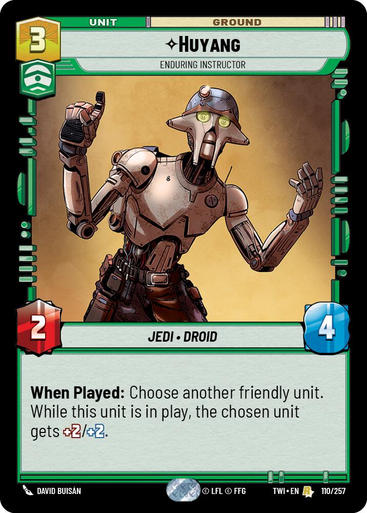 Huyang - Enduring Instructor (110/257) (110/257) [Twilight of the Republic] | Odin's Place