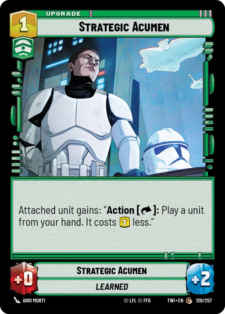 Strategic Acumen (120/257) (120/257) [Twilight of the Republic] | Odin's Place