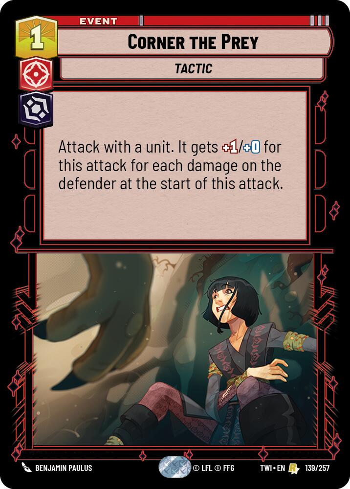 Corner the Prey (139/257) (139/257) [Twilight of the Republic] | Odin's Place