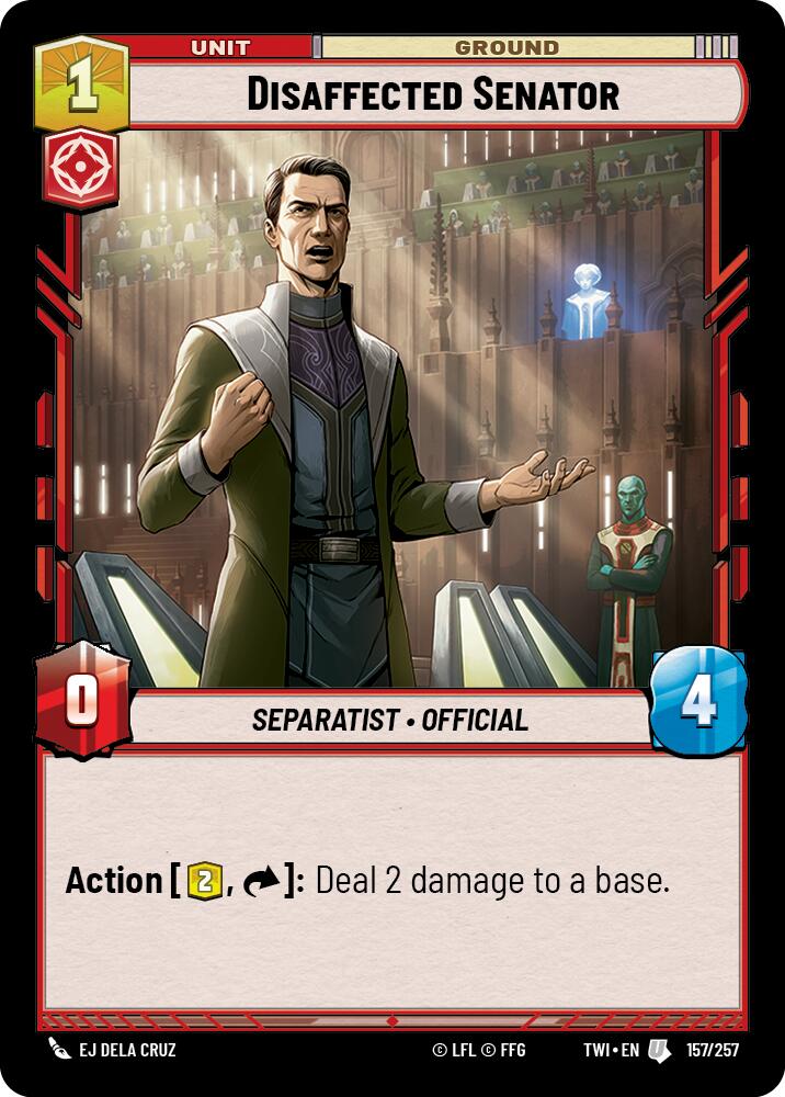 Disaffected Senator (157/257) (157/257) [Twilight of the Republic] | Odin's Place