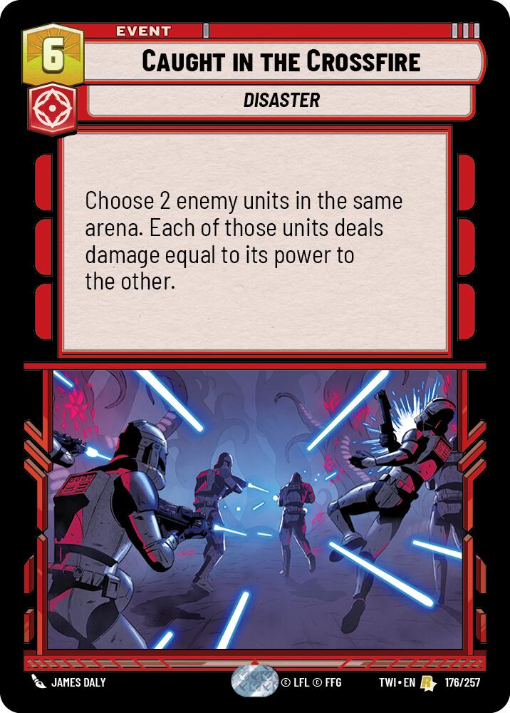 Caught in the Crossfire (176/257) (176/257) [Twilight of the Republic] | Odin's Place