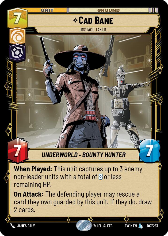 Cad Bane - Hostage Taker (187/257) (187/257) [Twilight of the Republic] | Odin's Place