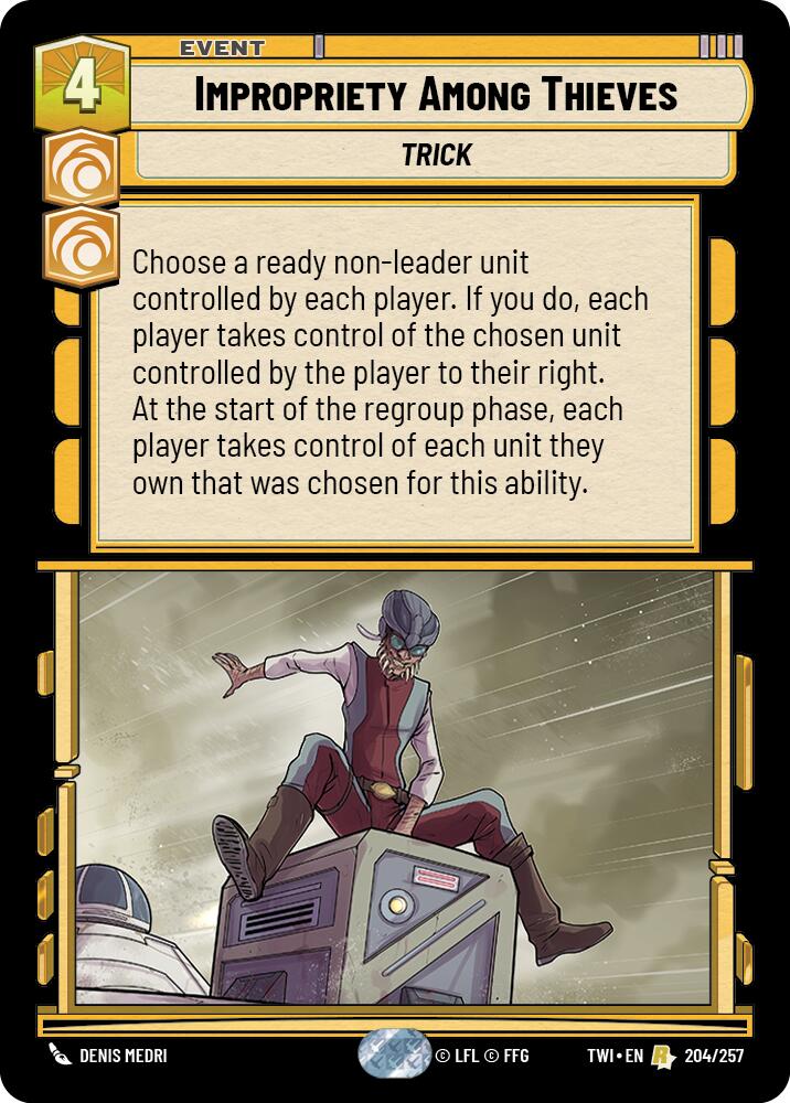 Impropriety Among Thieves (204/257) (204/257) [Twilight of the Republic] | Odin's Place