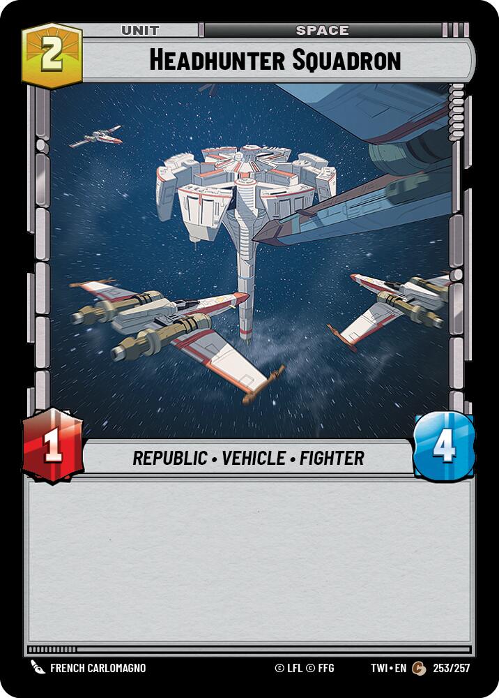Headhunter Squadron (253/257) (253/257) [Twilight of the Republic] | Odin's Place