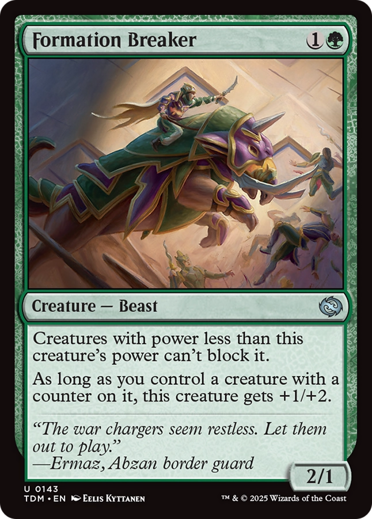 Formation Breaker [Tarkir: Dragonstorm] | Odin's Place