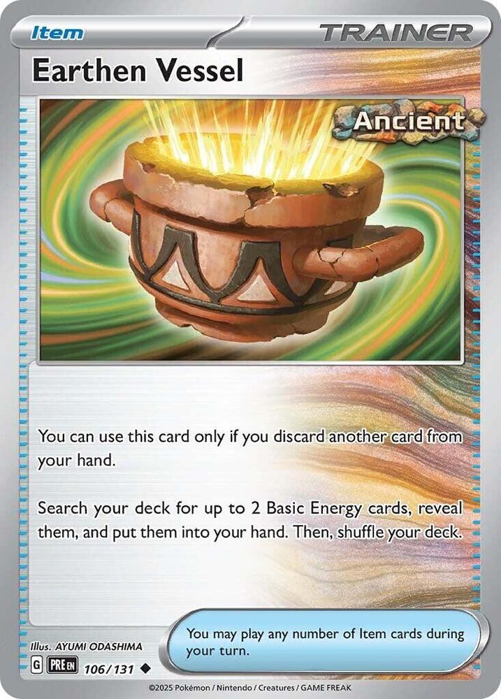 Earthen Vessel (106/131) [Scarlet & Violet: Prismatic Evolutions] | Odin's Place