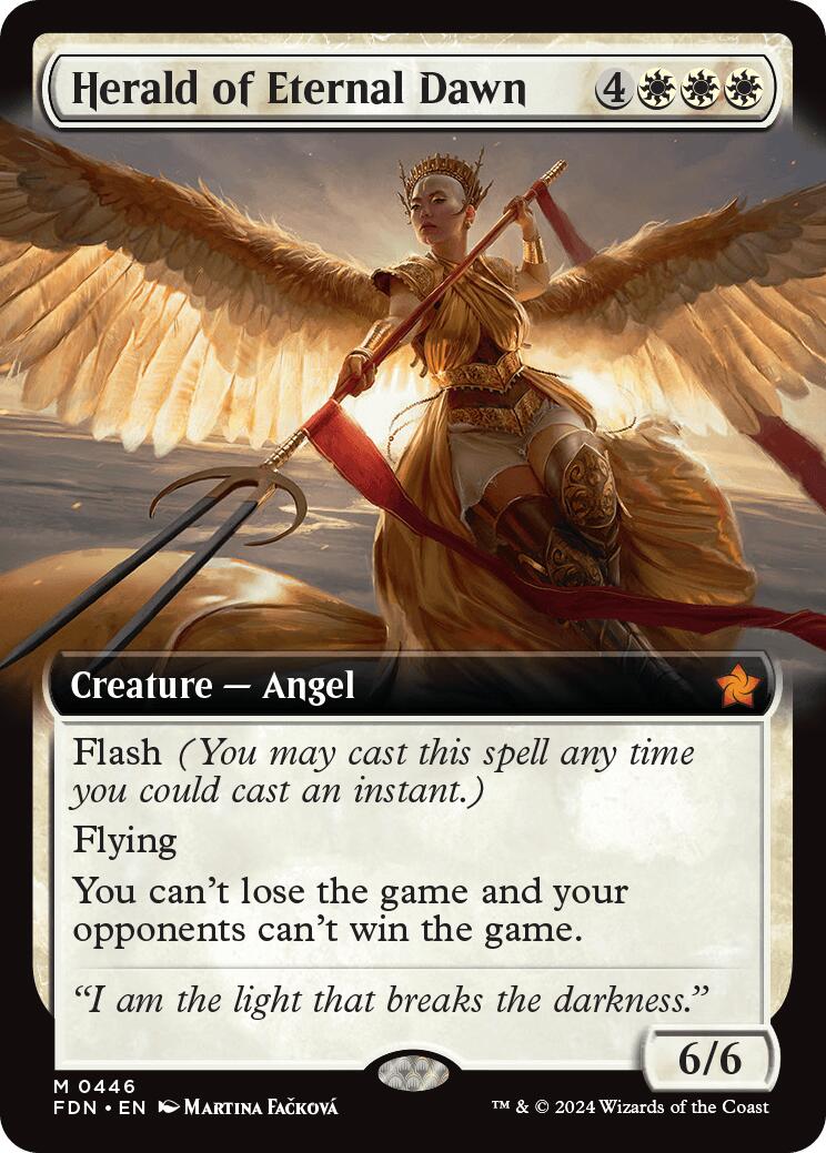 Herald of Eternal Dawn (Extended Art) [Foundations] | Odin's Place