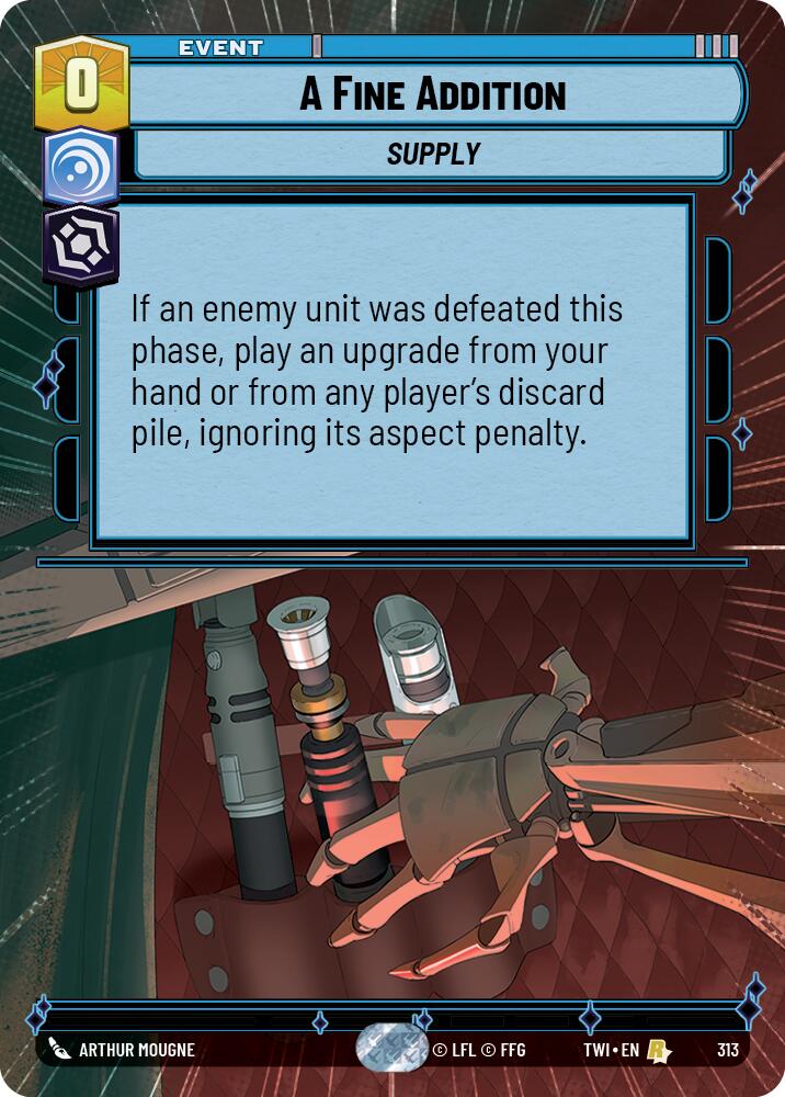 A Fine Addition (313) (Hyperspace) (313) [Twilight of the Republic] | Odin's Place