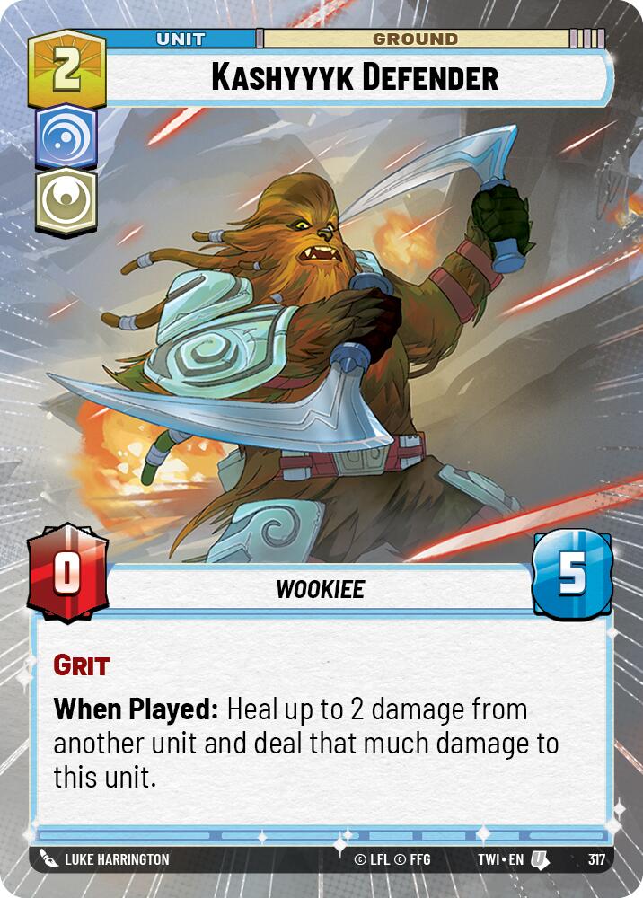 Kashyyyk Defender (317) (Hyperspace) (317) [Twilight of the Republic] | Odin's Place