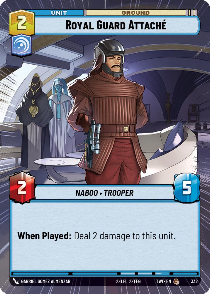 Royal Guard Attache (332) (Hyperspace) (332) [Twilight of the Republic] | Odin's Place