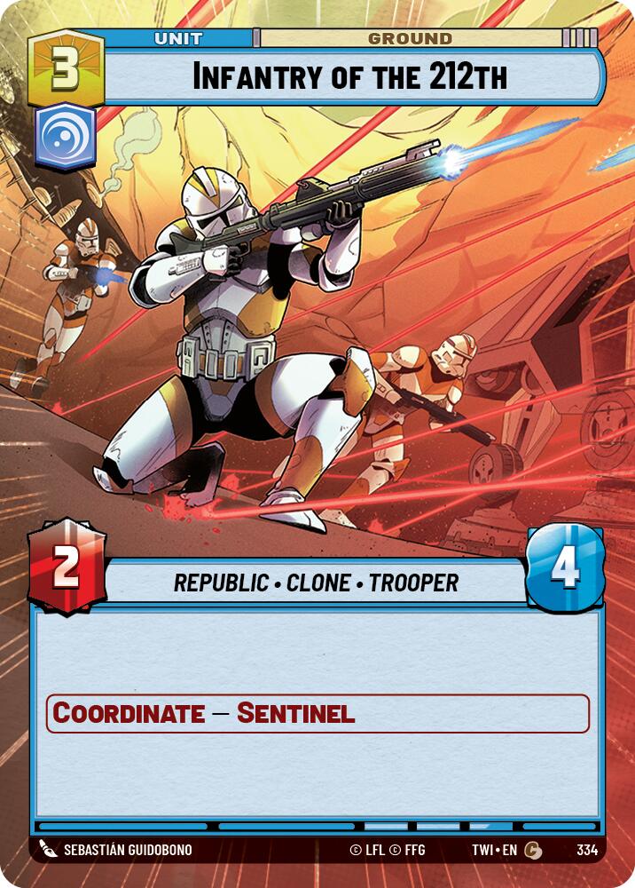 Infantry of the 212th (334) (Hyperspace) (334) [Twilight of the Republic] | Odin's Place