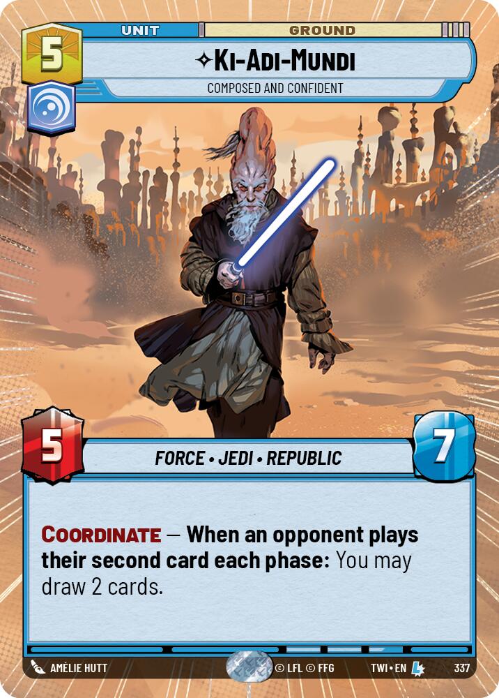 Ki-Adi-Mundi - Composed and Confident (337) (Hyperspace) (337) [Twilight of the Republic] | Odin's Place