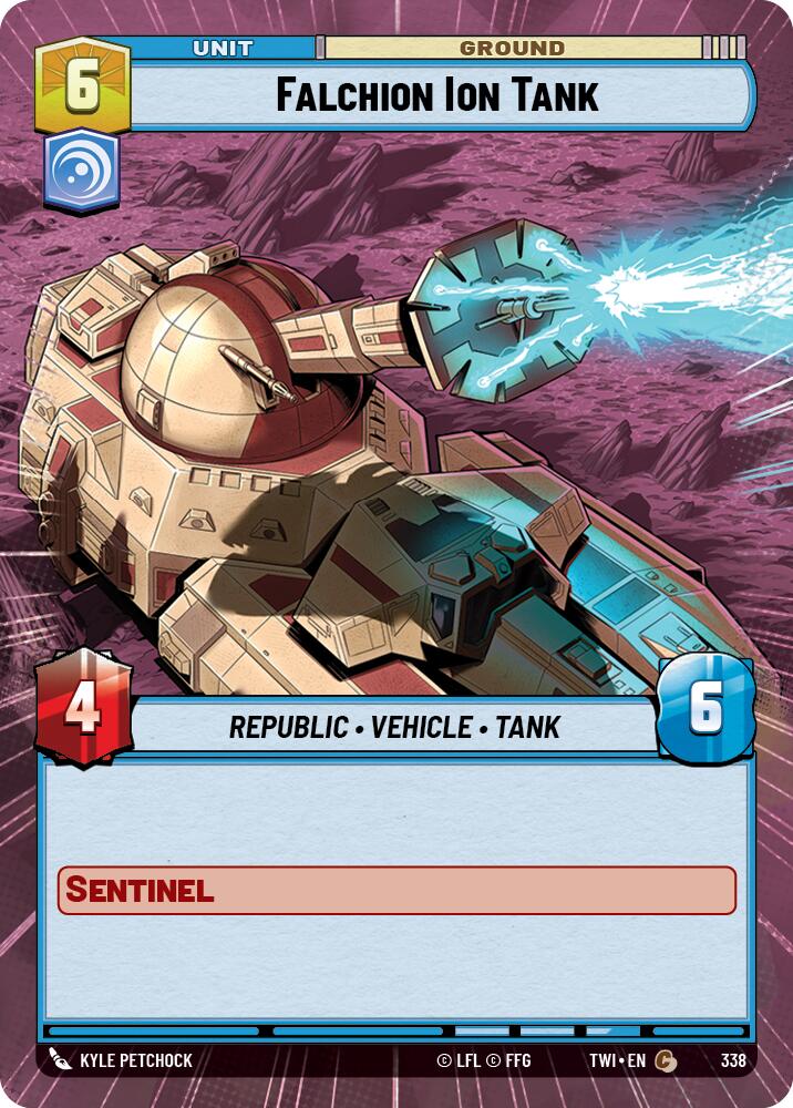 Falchion Ion Tank (338) (Hyperspace) (338) [Twilight of the Republic] | Odin's Place
