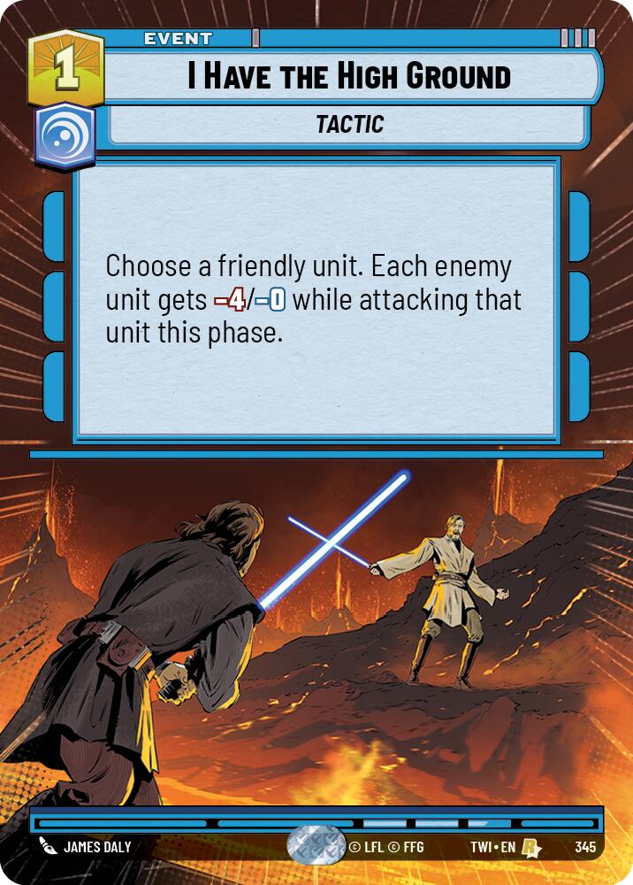 I Have the High Ground (345) (Hyperspace) (345) [Twilight of the Republic] | Odin's Place