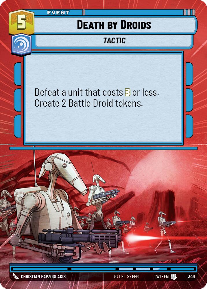 Death by Droids (349) (Hyperspace) (349) [Twilight of the Republic] | Odin's Place