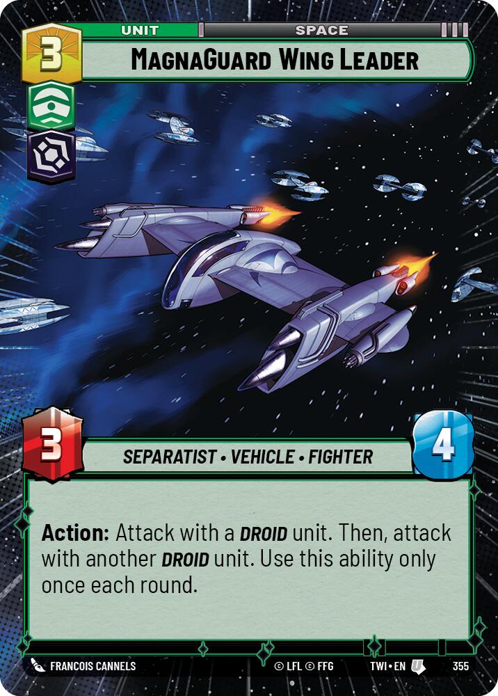 MagnaGuard Wing Leader (355) (Hyperspace) (355) [Twilight of the Republic] | Odin's Place
