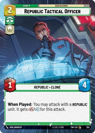 Republic Tactical Officer (363) (Hyperspace) (363) [Twilight of the Republic] | Odin's Place