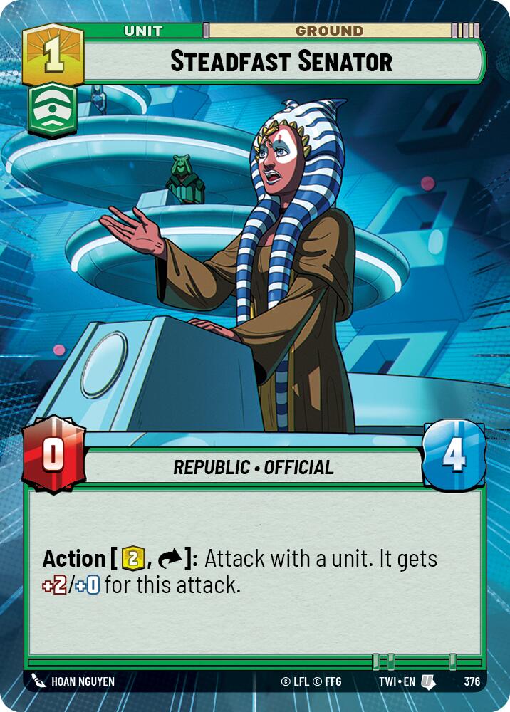 Steadfast Senator (376) (Hyperspace) (376) [Twilight of the Republic] | Odin's Place
