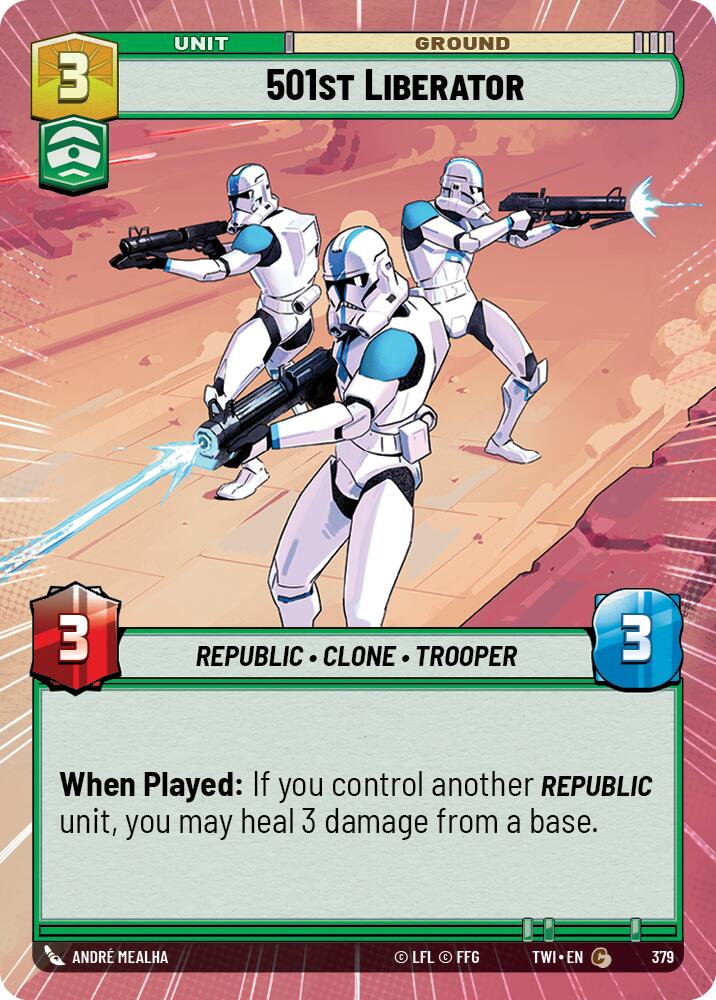 501st Liberator (379) (Hyperspace) (379) [Twilight of the Republic] | Odin's Place