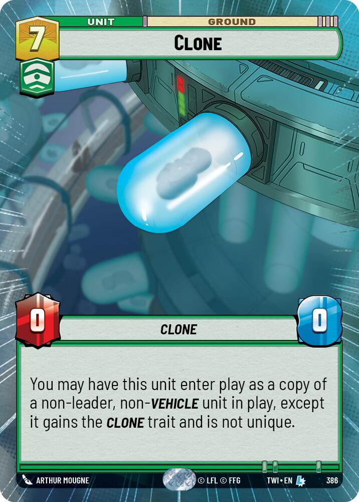 Clone (386) (Hyperspace) (386) [Twilight of the Republic] | Odin's Place