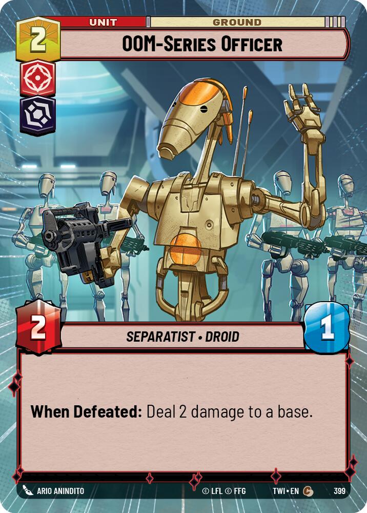 OOM-Series Officer (399) (Hyperspace) (399) [Twilight of the Republic] | Odin's Place