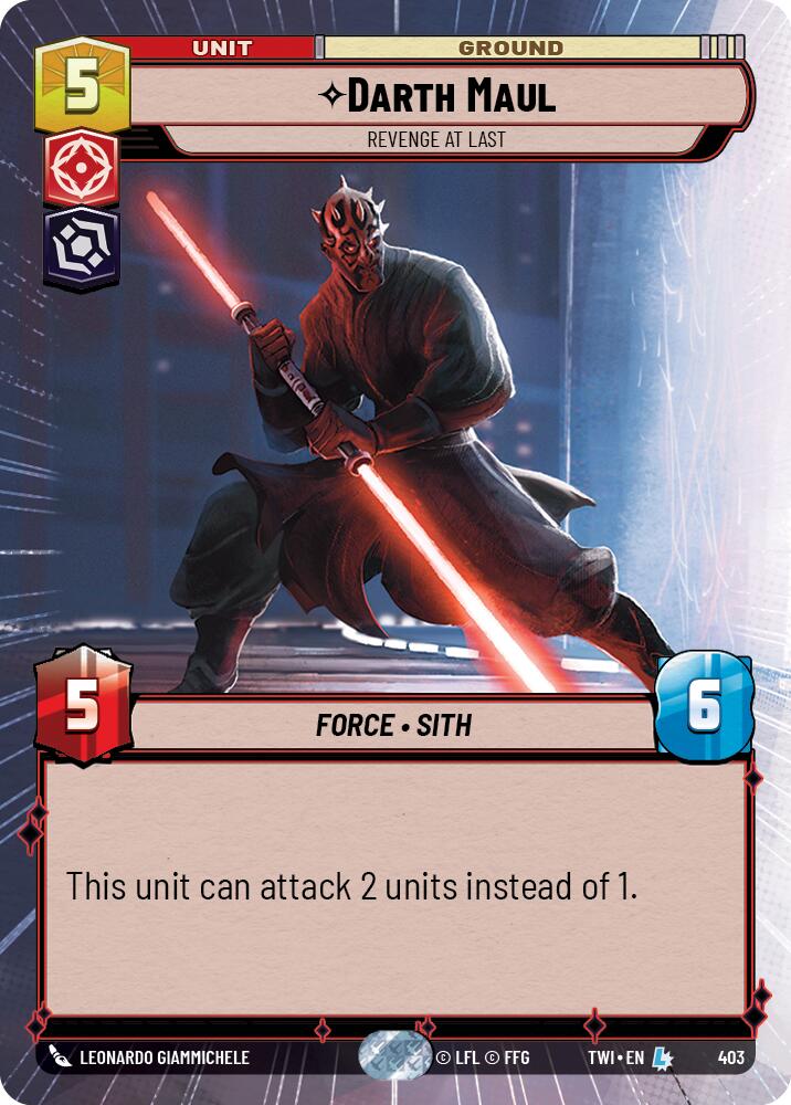 Darth Maul - Revenge At Last (403) (Hyperspace) (403) [Twilight of the Republic] | Odin's Place