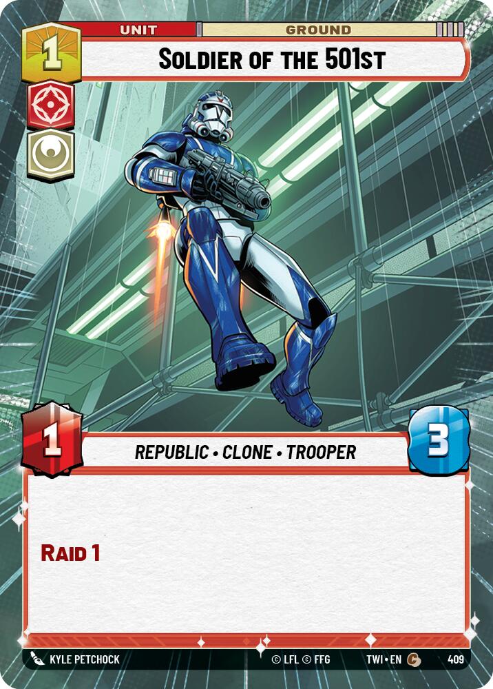 Soldier of the 501st (409) (Hyperspace) (409) [Twilight of the Republic] | Odin's Place