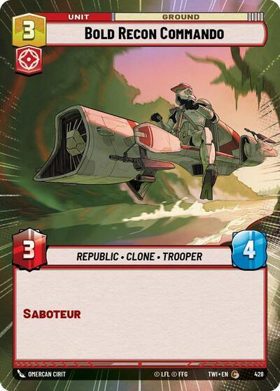 Bold Recon Commando (428) (Hyperspace) (428) [Twilight of the Republic] | Odin's Place