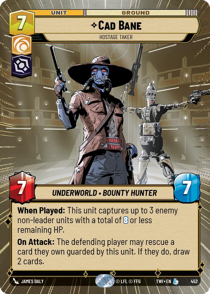 Cad Bane - Hostage Taker (452) (Hyperspace) (452) [Twilight of the Republic] | Odin's Place