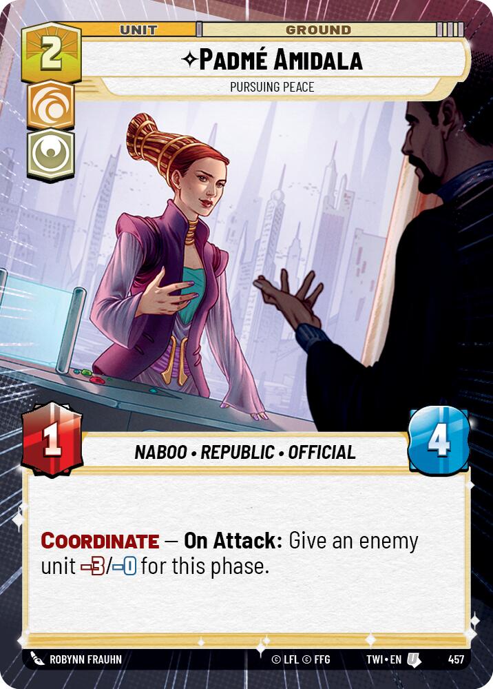 Padme Amidala - Pursuing Peace (457) (Hyperspace) (457) [Twilight of the Republic] | Odin's Place