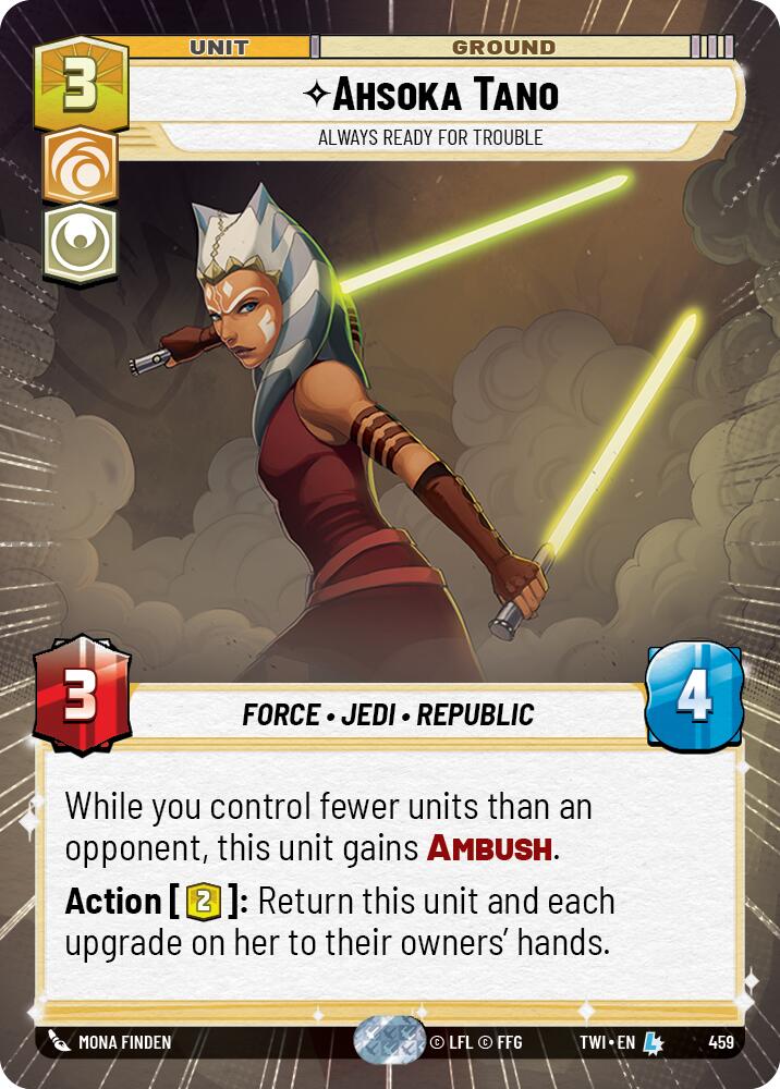 Ahsoka Tano - Always Ready For Trouble (459) (Hyperspace) (459) [Twilight of the Republic] | Odin's Place