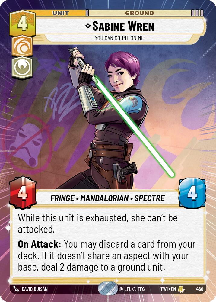 Sabine Wren - You Can Count On Me (460) (Hyperspace) (460) [Twilight of the Republic] | Odin's Place