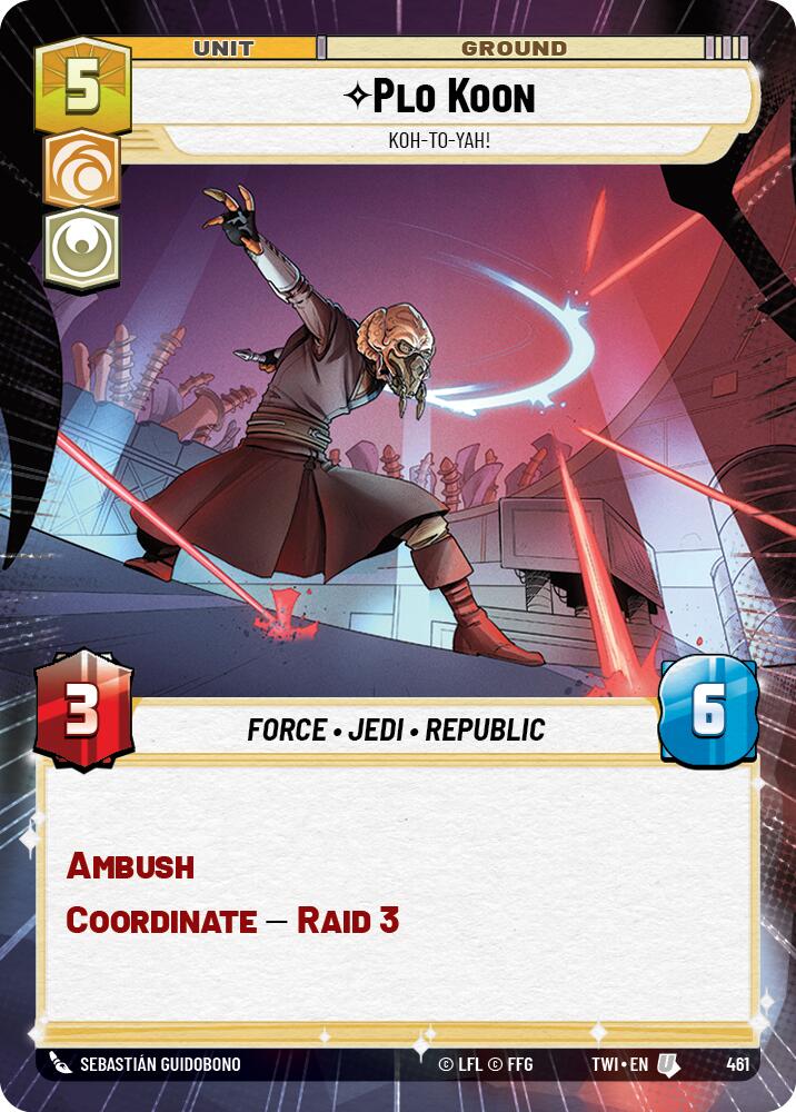 Plo Koon - Koh-to-yah! (461) (Hyperspace) (461) [Twilight of the Republic] | Odin's Place