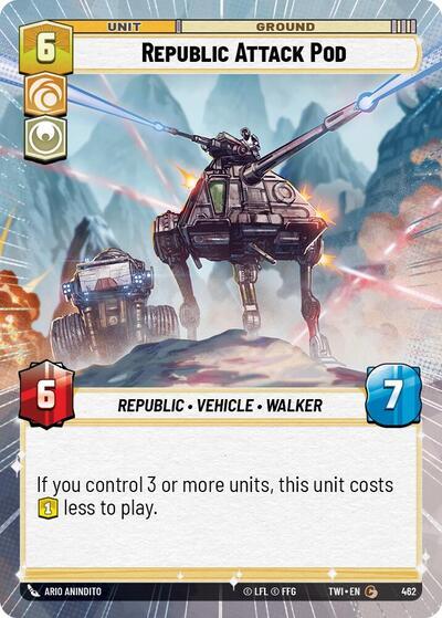Republic Attack Pod (462) (Hyperspace) (462) [Twilight of the Republic] | Odin's Place