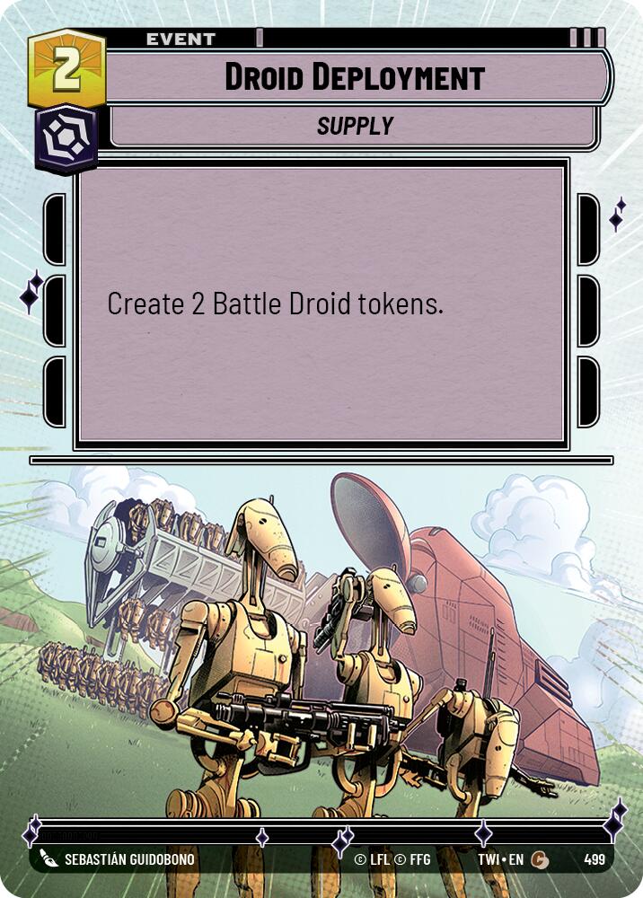 Droid Deployment (499) (Hyperspace) (499) [Twilight of the Republic] | Odin's Place
