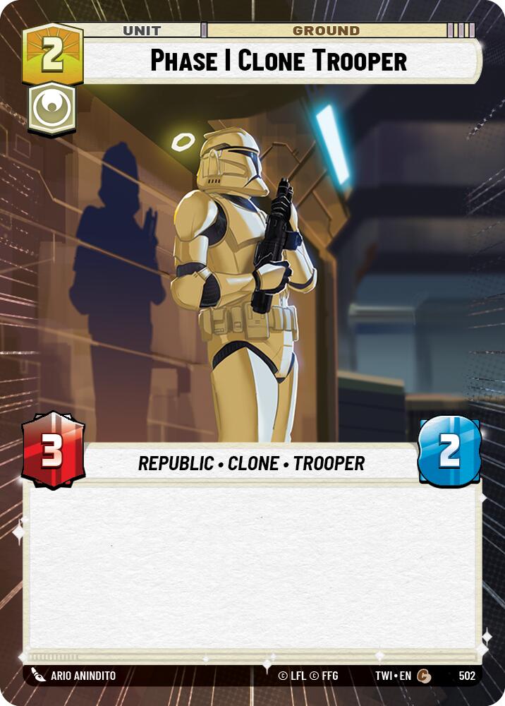 Phase I Clone Trooper (502) (Hyperspace) (502) [Twilight of the Republic] | Odin's Place