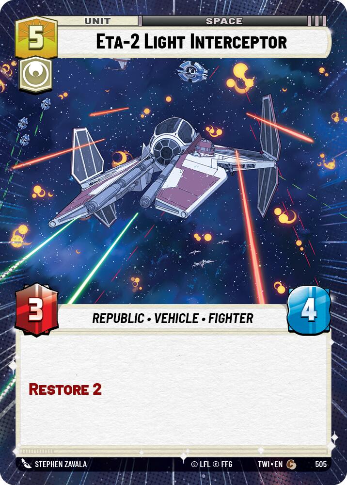 Eta-2 Light Interceptor (505) (Hyperspace) (505) [Twilight of the Republic] | Odin's Place