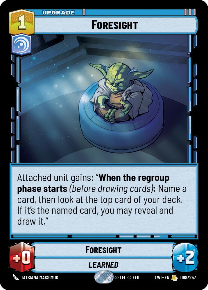 Foresight (068/257) (068/257) [Twilight of the Republic] | Odin's Place
