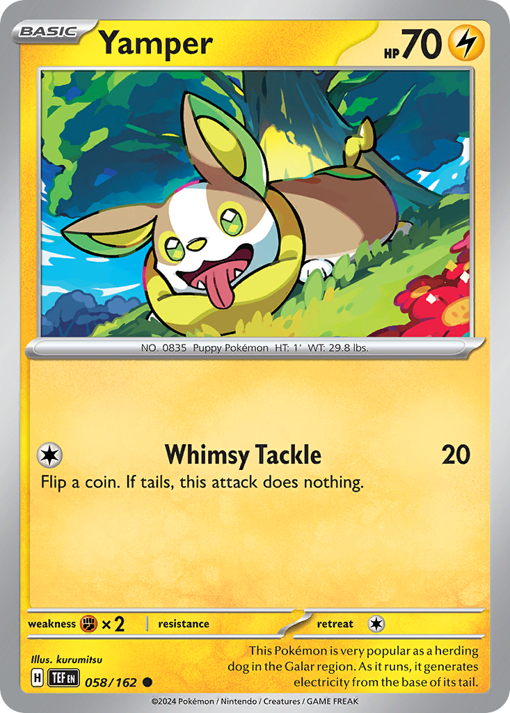Yamper (058/162) [Scarlet & Violet: Temporal Forces] | Odin's Place