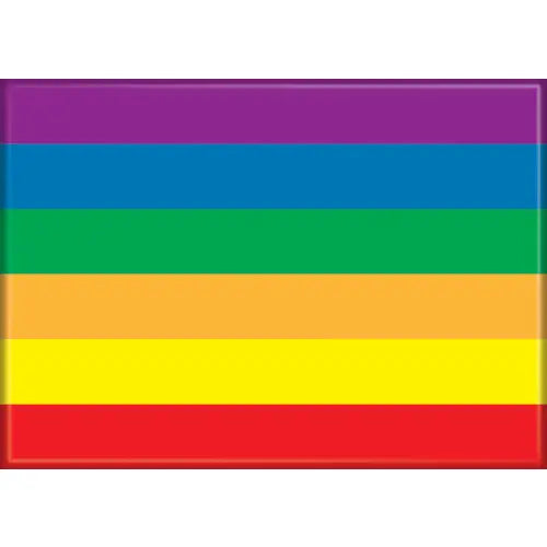 Pride Flag Magnet 2.5" X 3.5" | Odin's Place