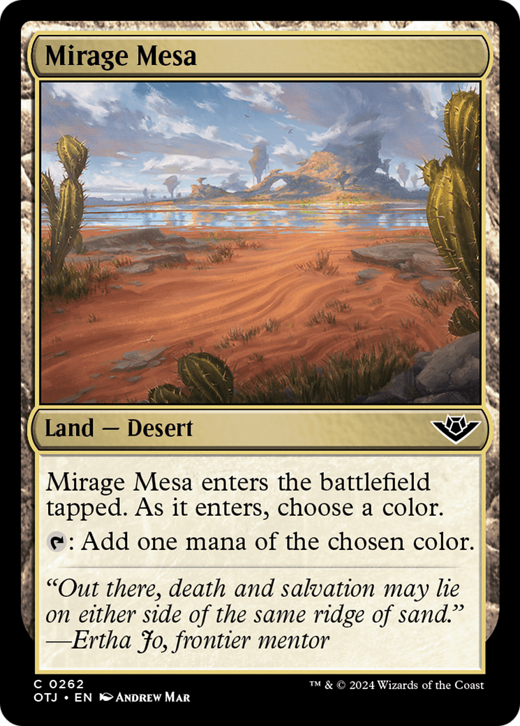 Mirage Mesa [Outlaws of Thunder Junction] | Odin's Place